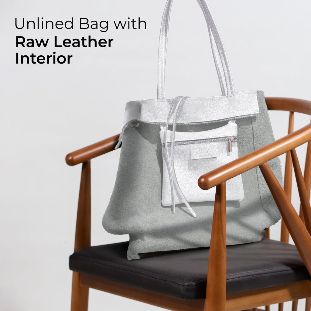 Italian Full-Grain Leather Tote Bag | Firenze - Quarter Circle AK Boutique