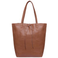 Italian Full-Grain Leather Tote Bag | Firenze - Quarter Circle AK Boutique