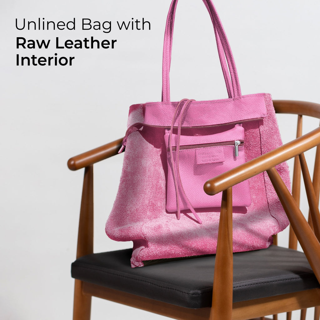 Italian Full-Grain Leather Tote Bag | Firenze - Quarter Circle AK Boutique