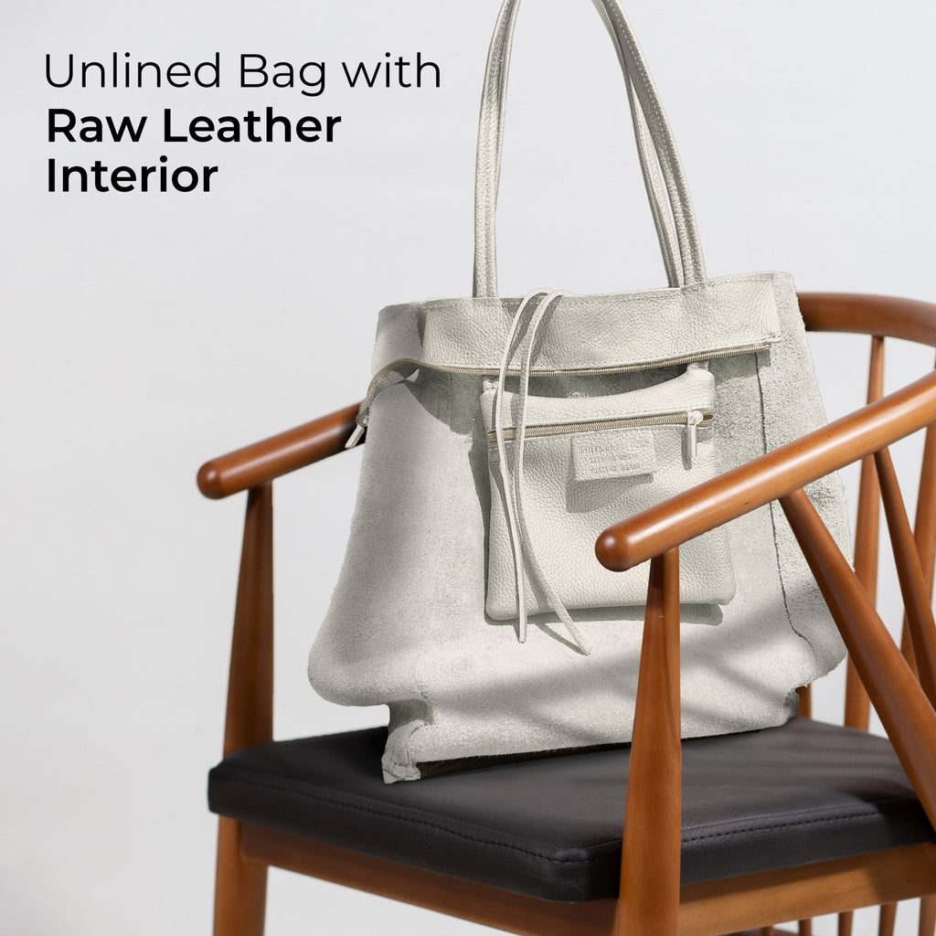 Italian Full-Grain Leather Tote Bag | Firenze - Quarter Circle AK Boutique