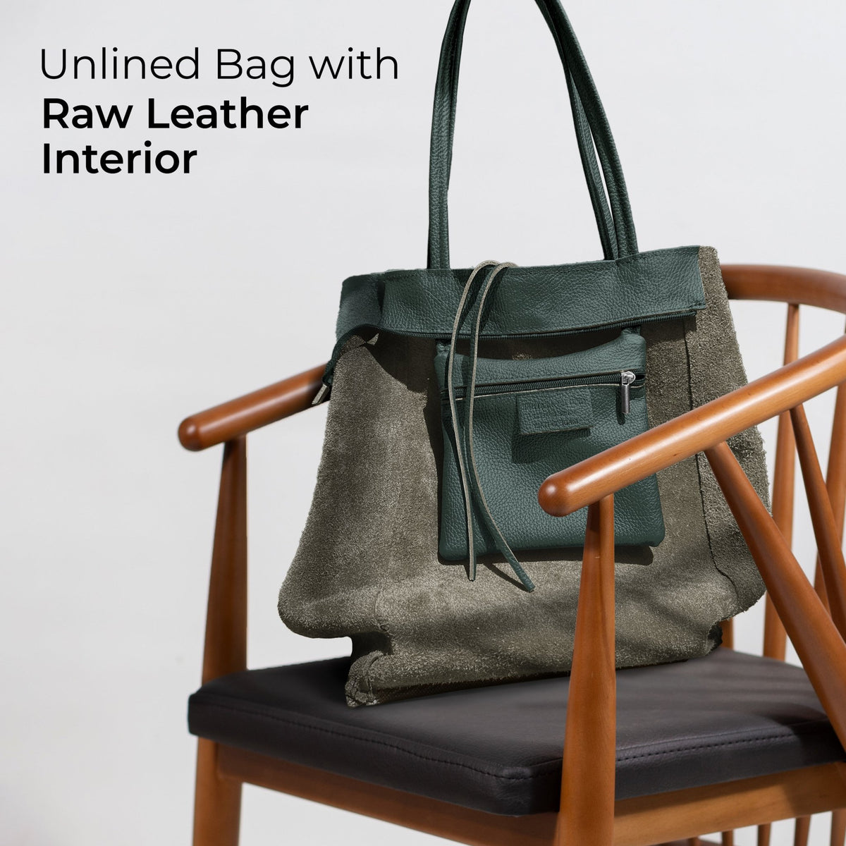 Italian Full-Grain Leather Tote Bag | Firenze - Quarter Circle AK Boutique