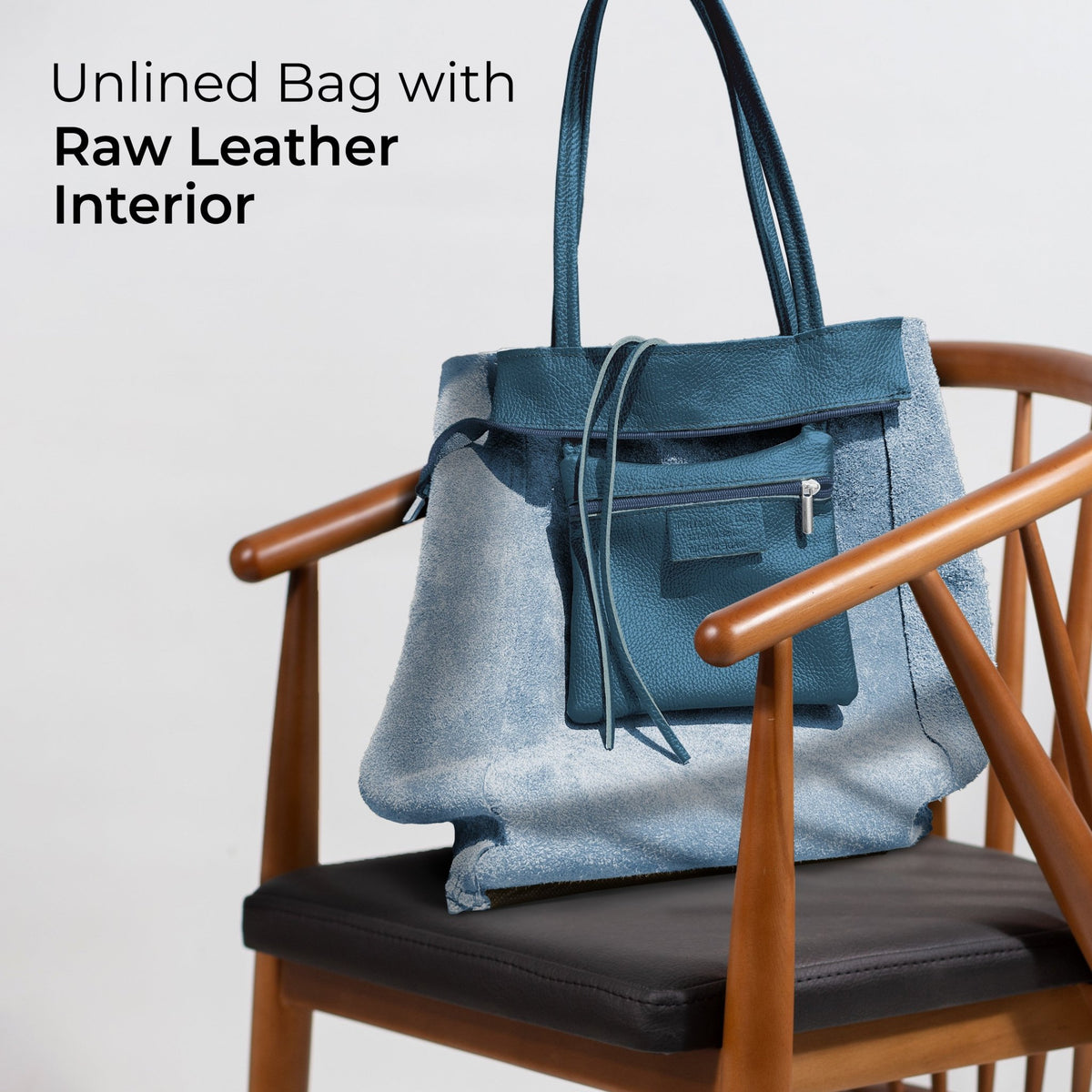 Italian Full-Grain Leather Tote Bag | Firenze - Quarter Circle AK Boutique