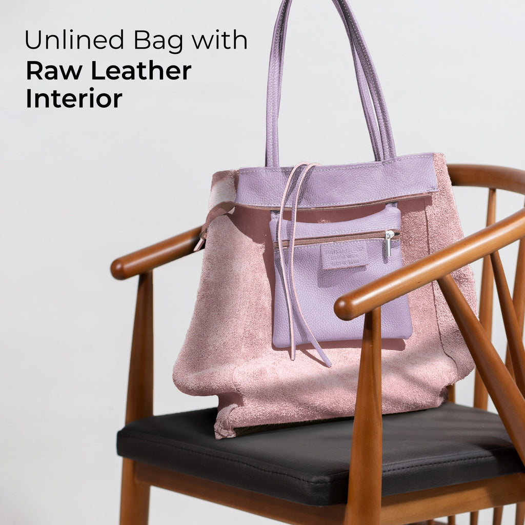 Italian Full-Grain Leather Tote Bag | Firenze - Quarter Circle AK Boutique