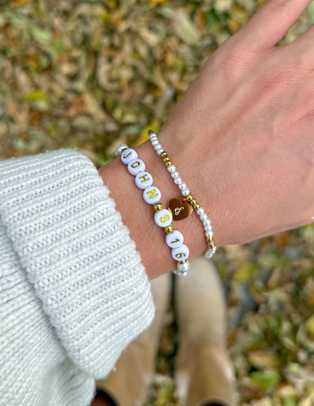 John 3:16 Bracelet Pack - Quarter Circle AK Boutique