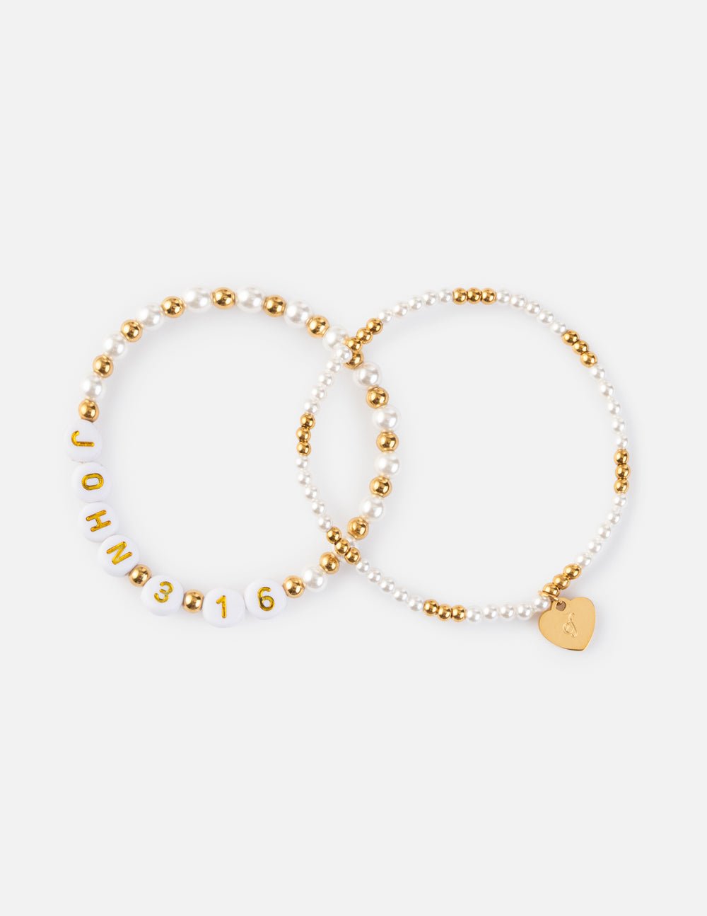 John 3:16 Bracelet Pack - Quarter Circle AK Boutique