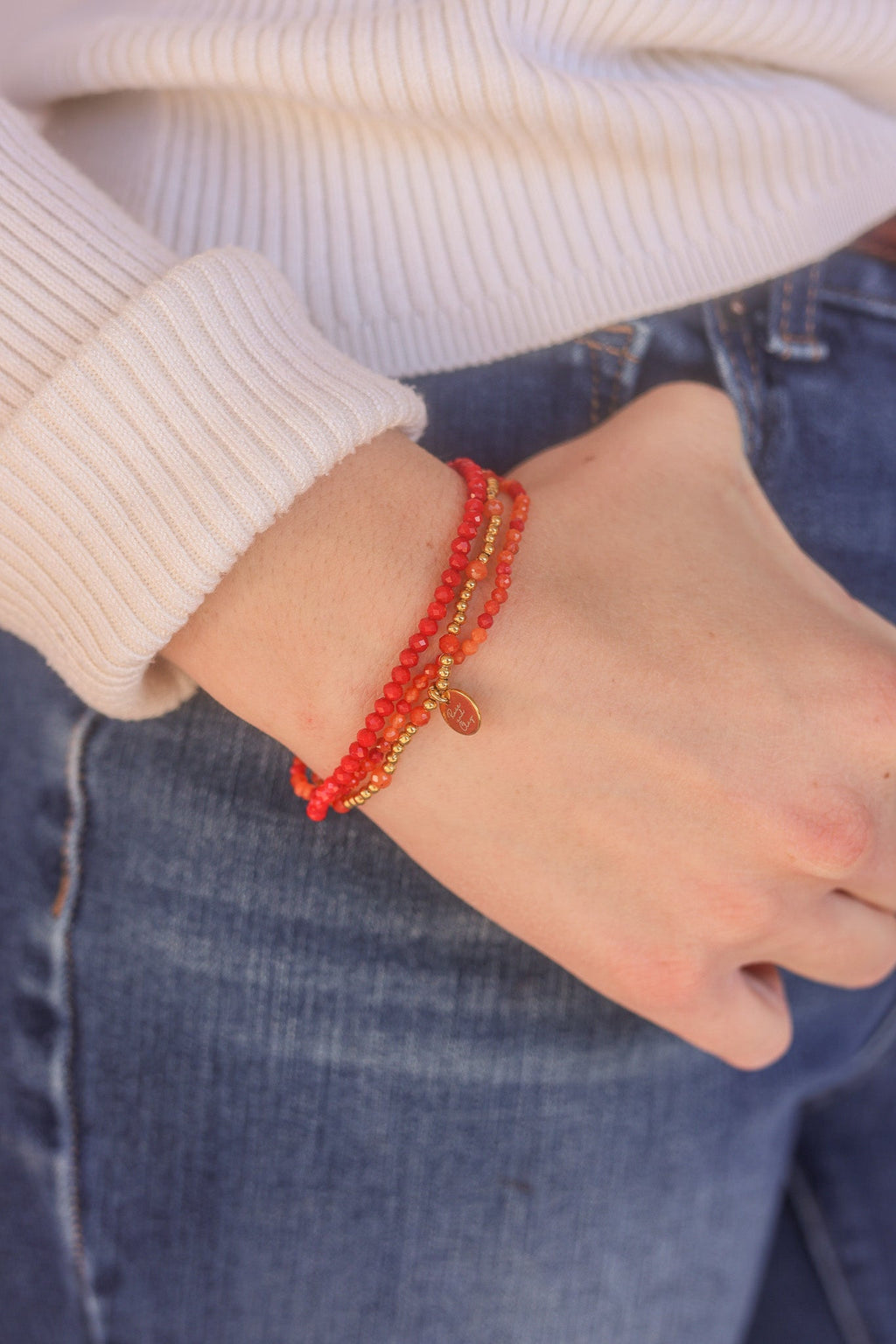 Kitri Stretch Bracelet Set - Quarter Circle AK Boutique