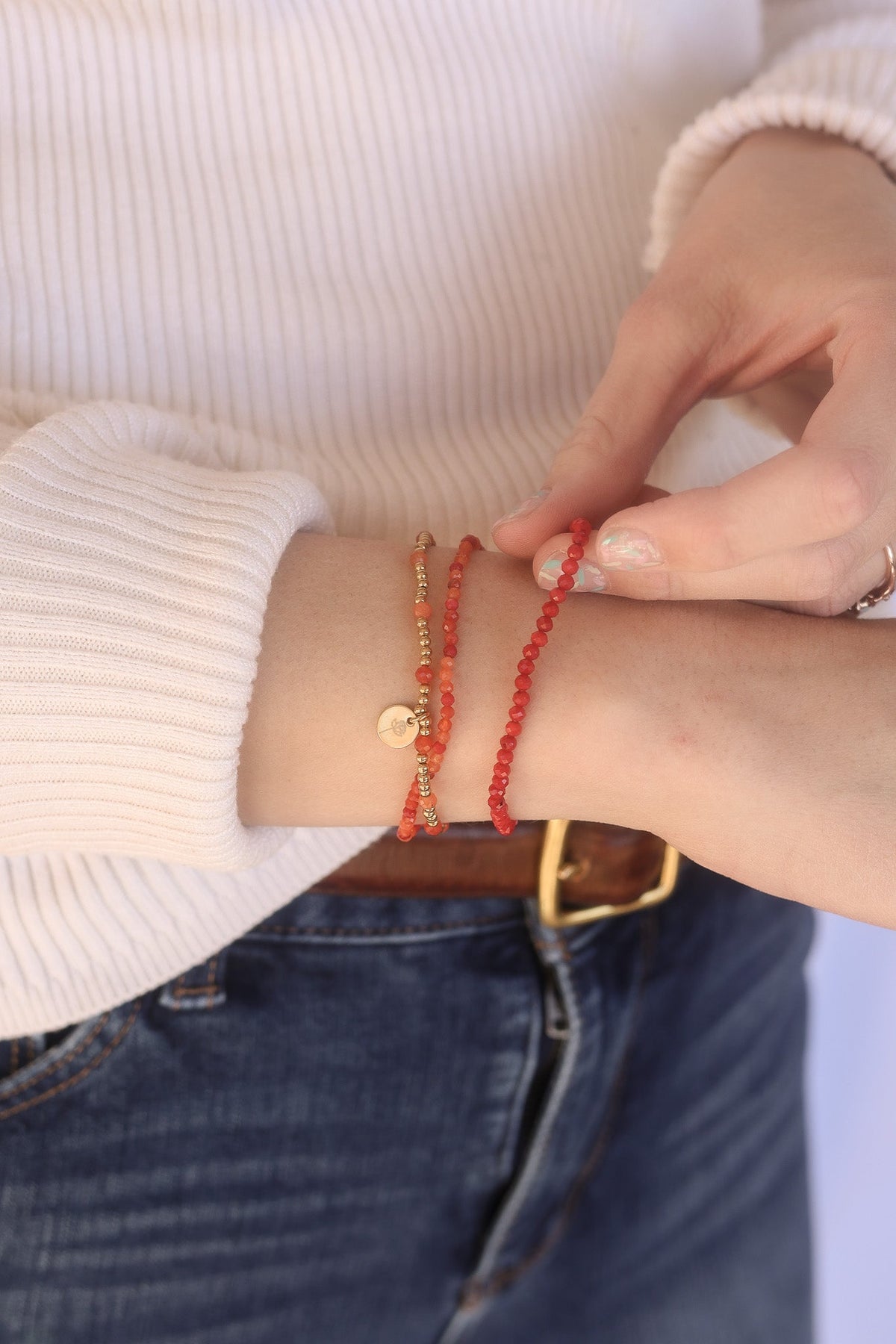 Kitri Stretch Bracelet Set - Quarter Circle AK Boutique