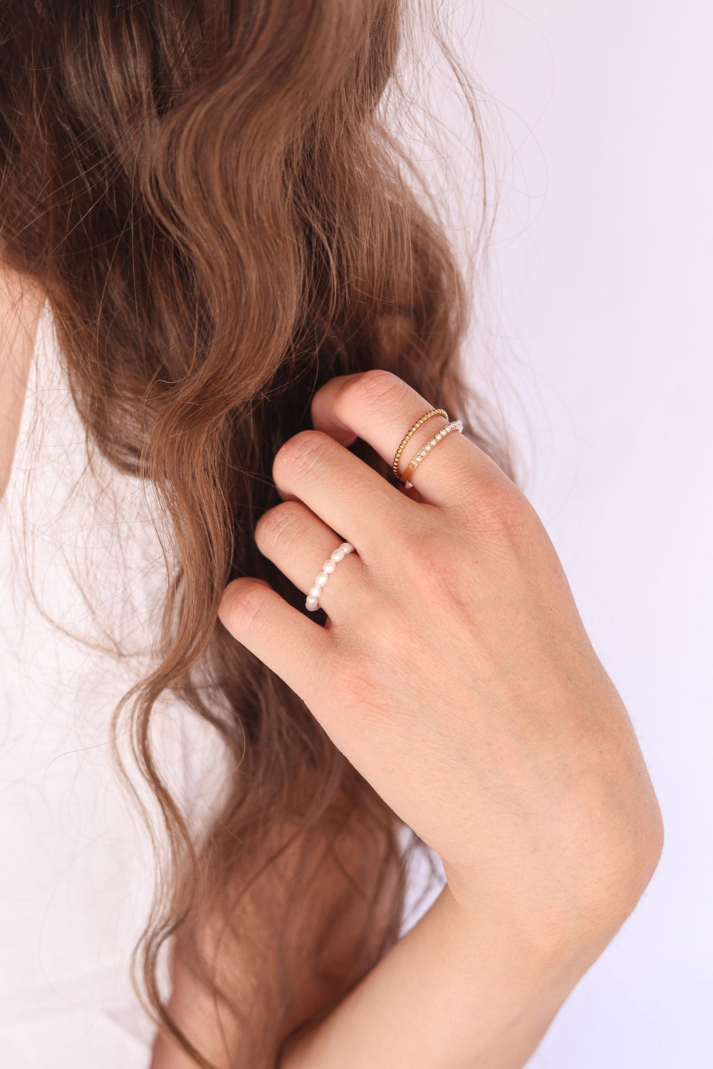 Lani Stretch Ring - Quarter Circle AK Boutique
