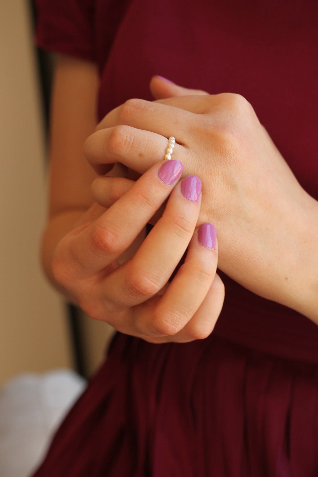 Lani Stretch Ring - Quarter Circle AK Boutique