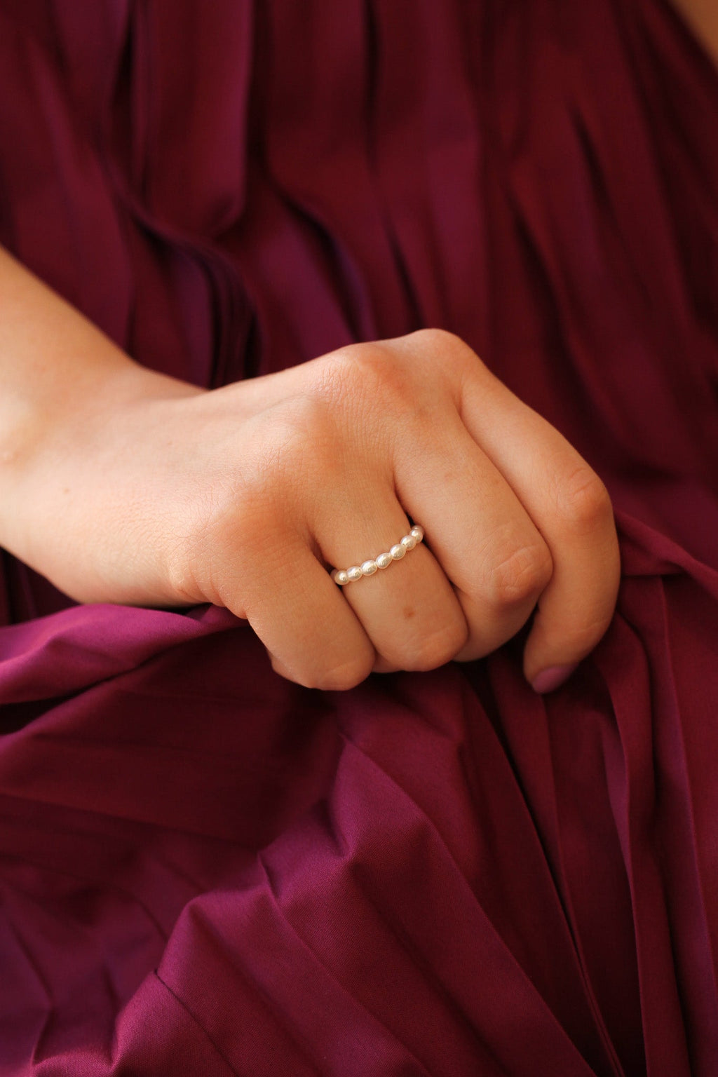 Lani Stretch Ring - Quarter Circle AK Boutique