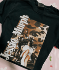 Leopard white outfit Jessie Tee or Sweatshirt - Quarter Circle AK Boutique