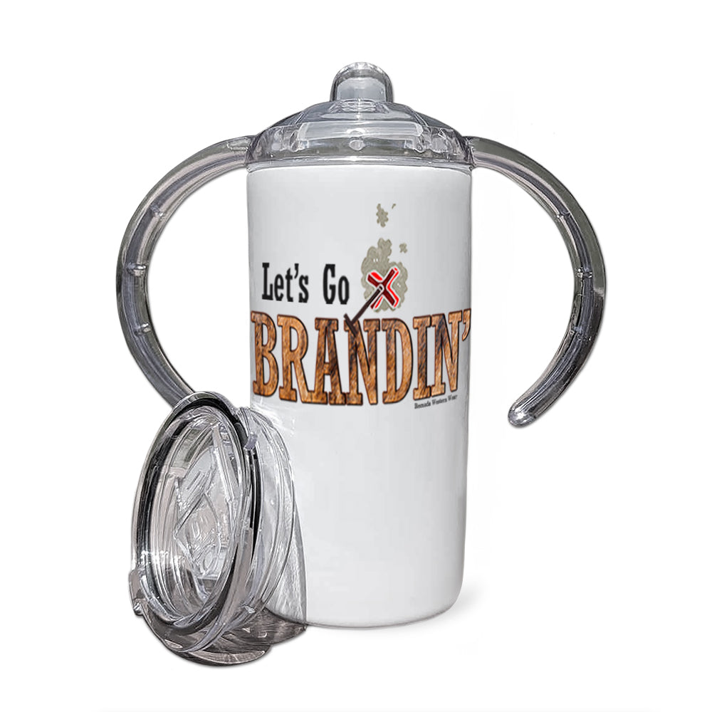 LET'S GO BRANDIN' - Infant & Toddler Western Sippy Cup