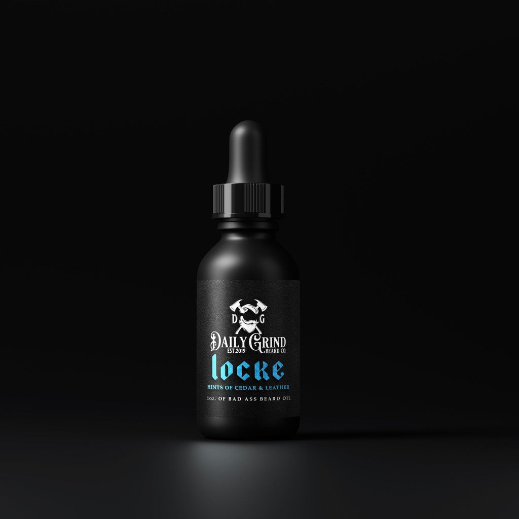 Locke Beard Oil for Men | Cedar & Leather by Daily Grind