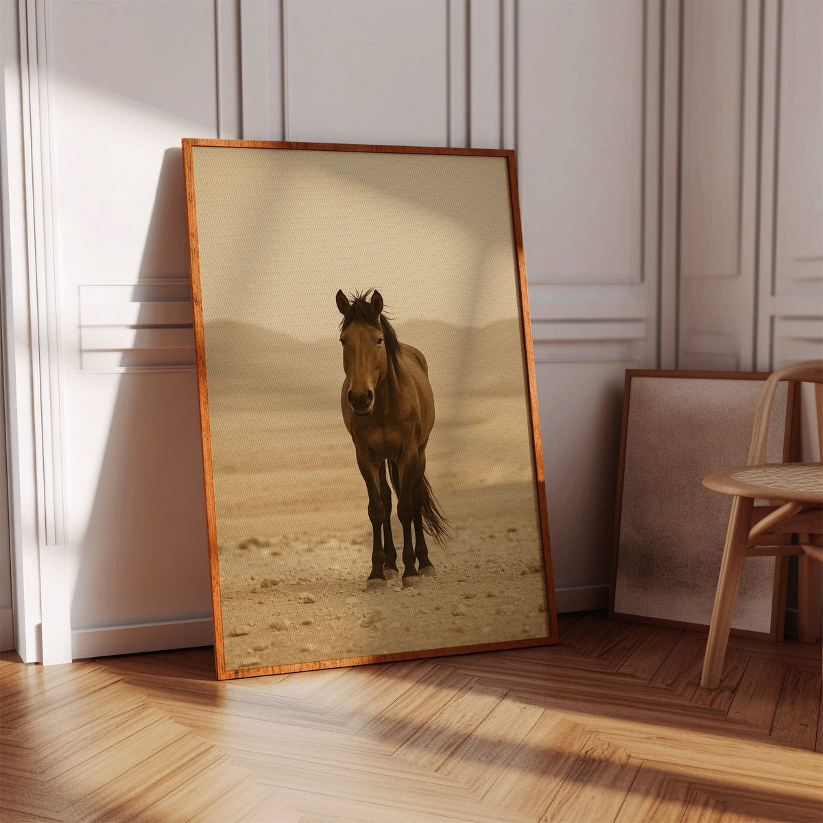 Lone Desert Mustang - Quarter Circle AK Boutique