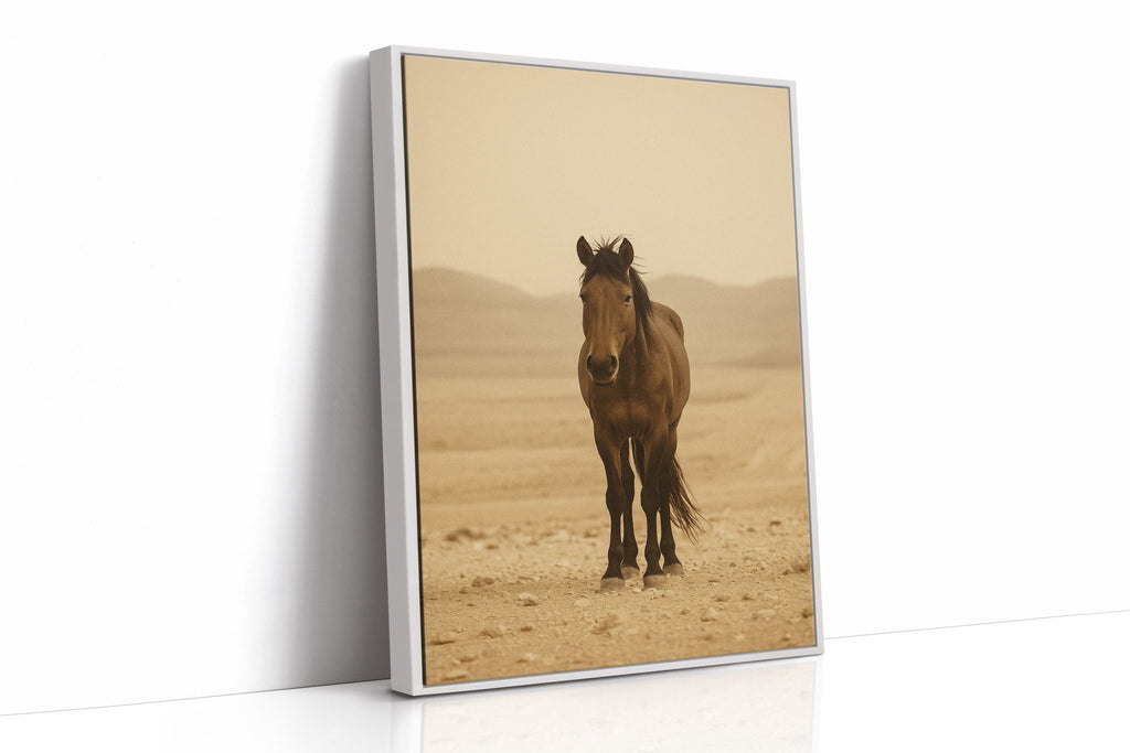 Lone Desert Mustang - Quarter Circle AK Boutique