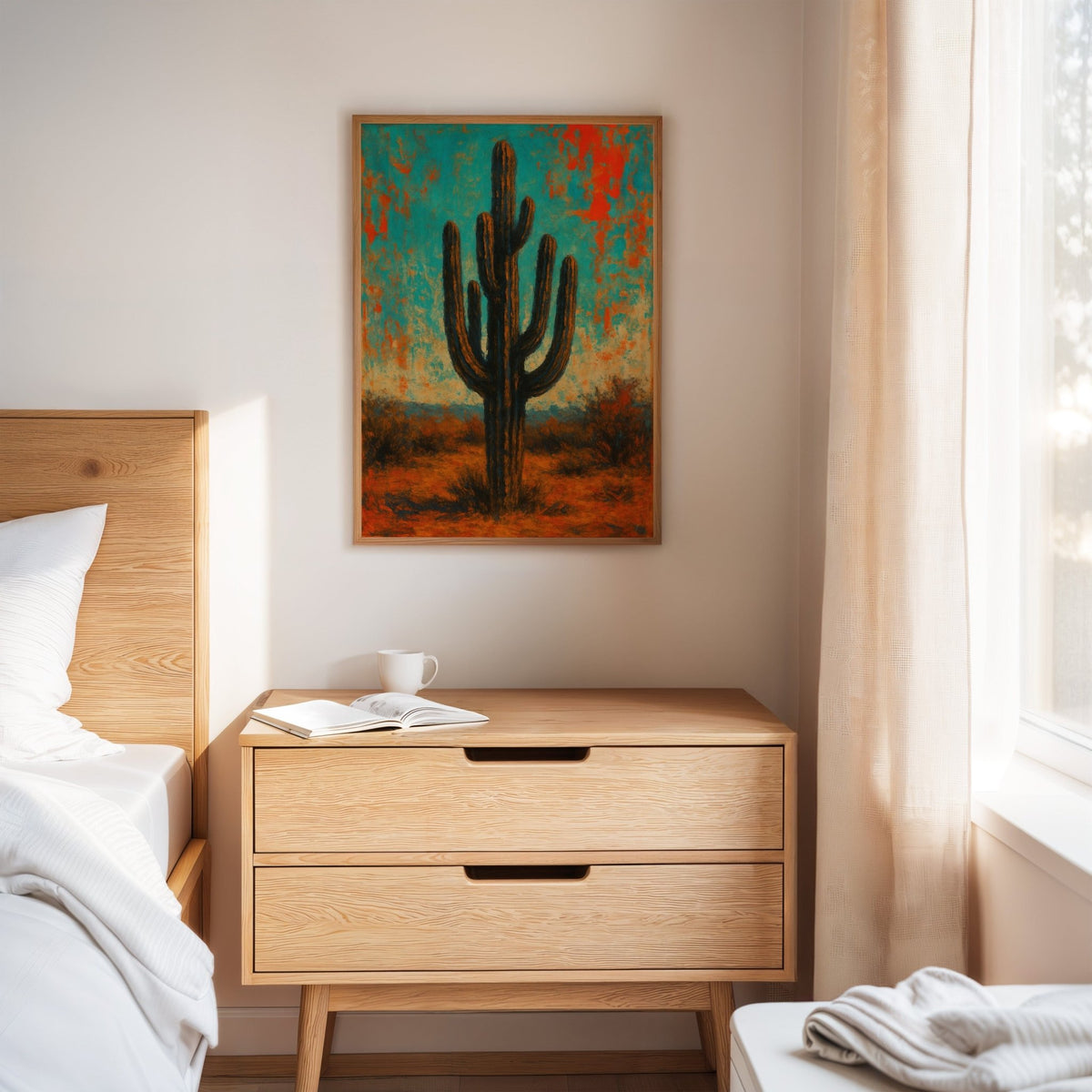 Lone Saguaro - Quarter Circle AK Boutique