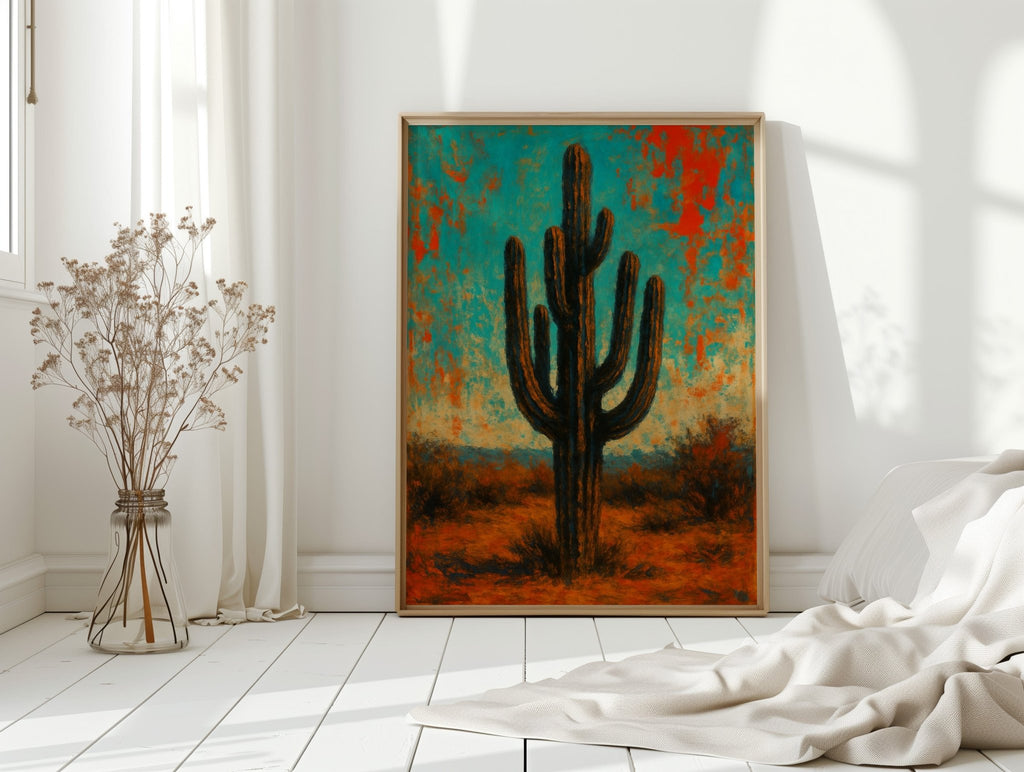 Lone Saguaro - Quarter Circle AK Boutique