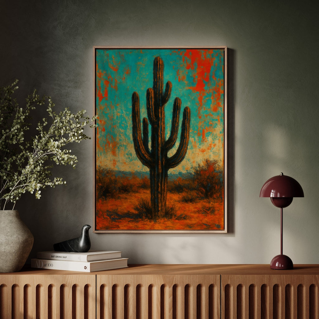 Lone Saguaro - Quarter Circle AK Boutique
