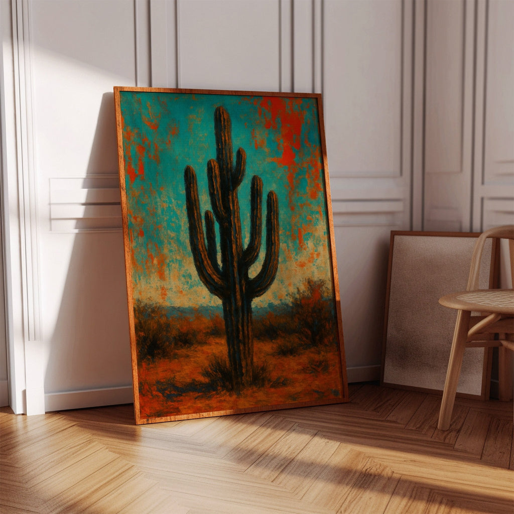 Lone Saguaro - Quarter Circle AK Boutique
