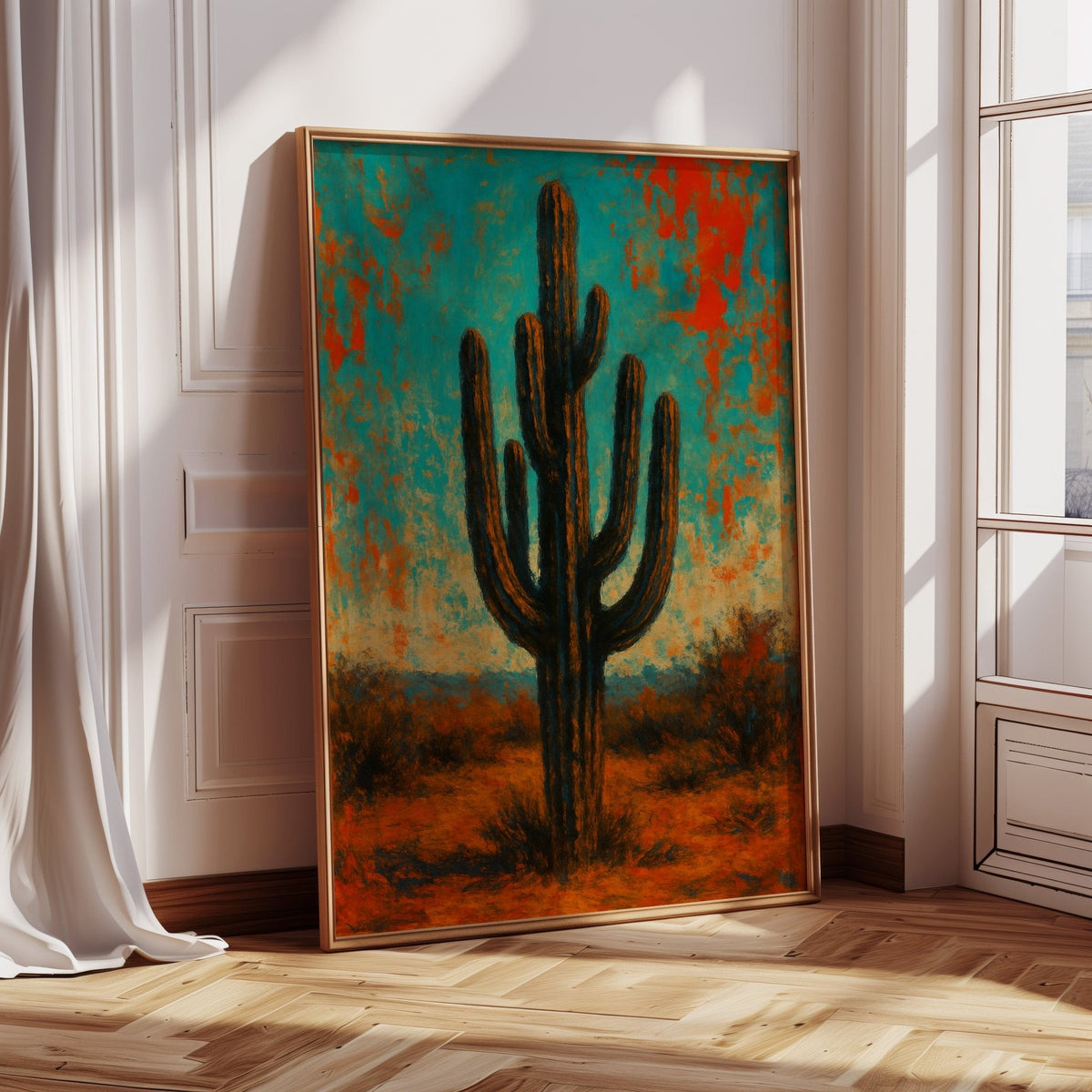 Lone Saguaro - Quarter Circle AK Boutique