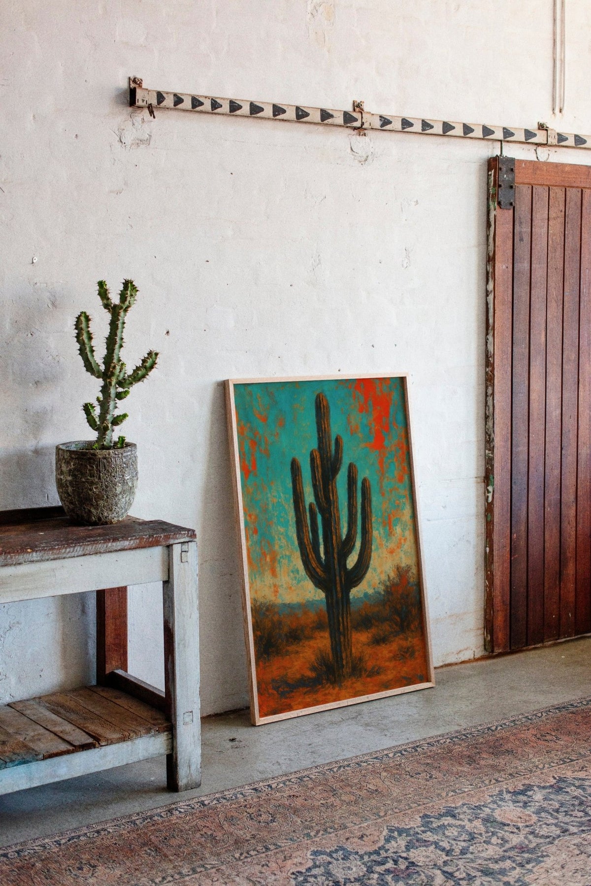 Lone Saguaro - Quarter Circle AK Boutique