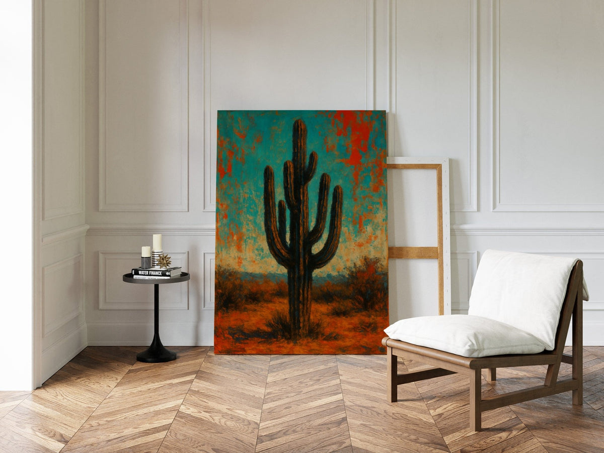 Lone Saguaro - Quarter Circle AK Boutique