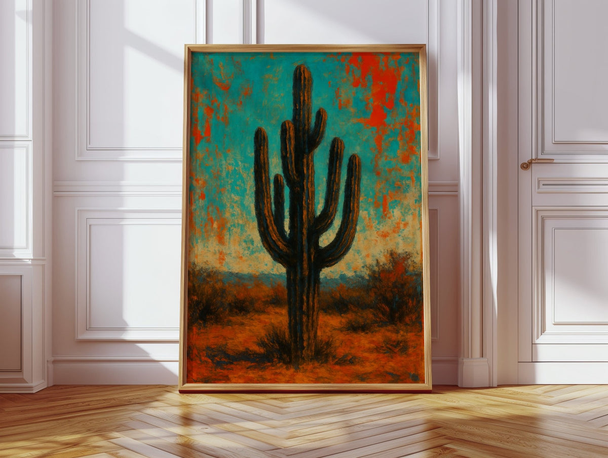 Lone Saguaro - Quarter Circle AK Boutique