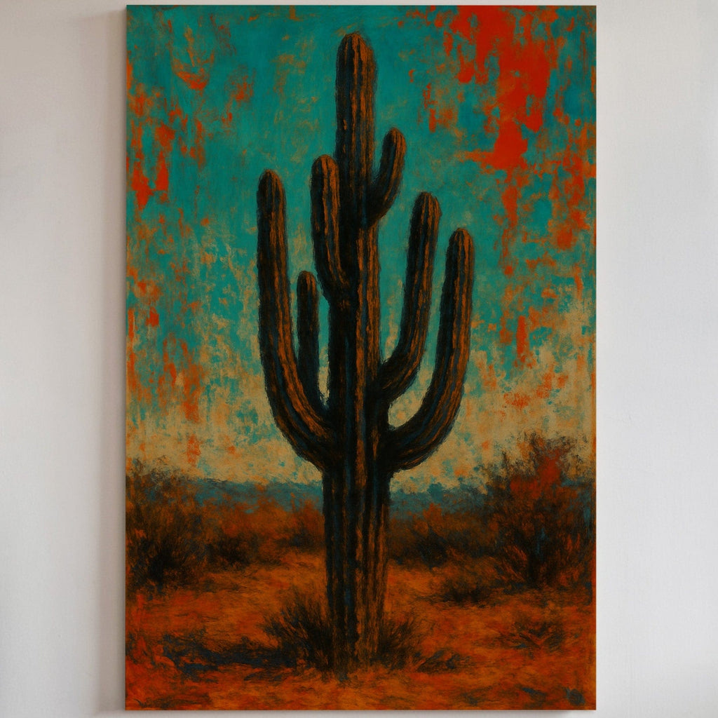 Lone Saguaro - Quarter Circle AK Boutique