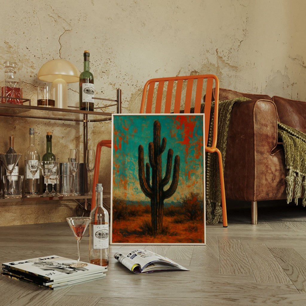 Lone Saguaro - Quarter Circle AK Boutique