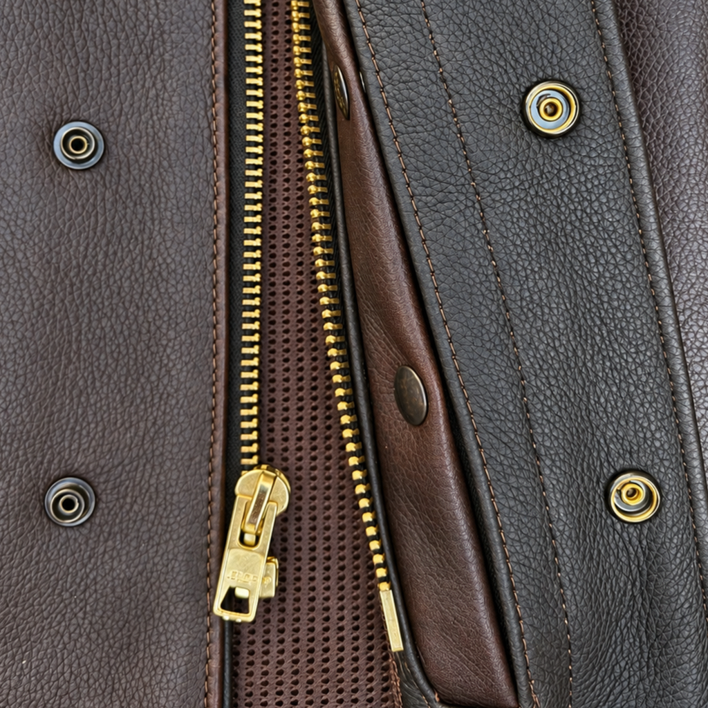 Legendary LowLife NOP Dark Chocolate Leather Vest