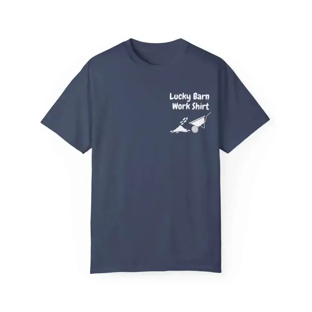 Lucky Barn Work T-shirt, Farm and Rancher Work Tee, Work Shirt