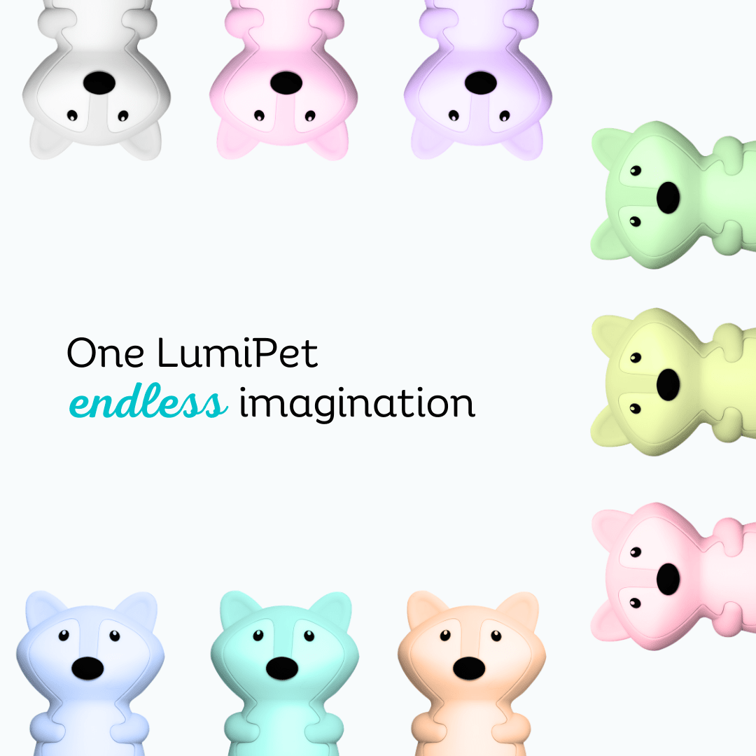 LumiPets® Fiona the Fox Night Light - Quarter Circle AK Boutique