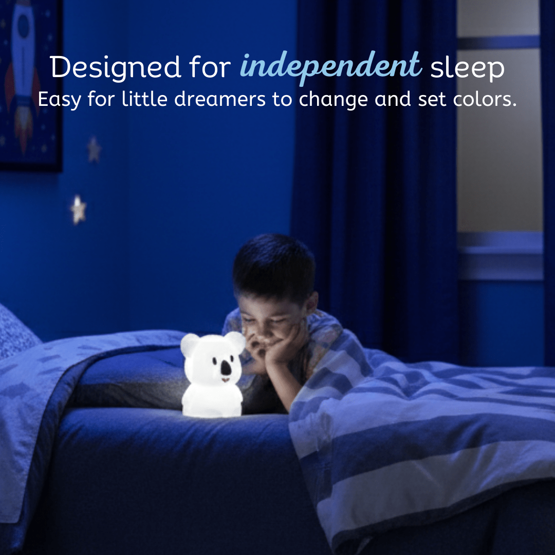 LumiPets® Keith the Koala- Children's Touch Night Light - Quarter Circle AK Boutique