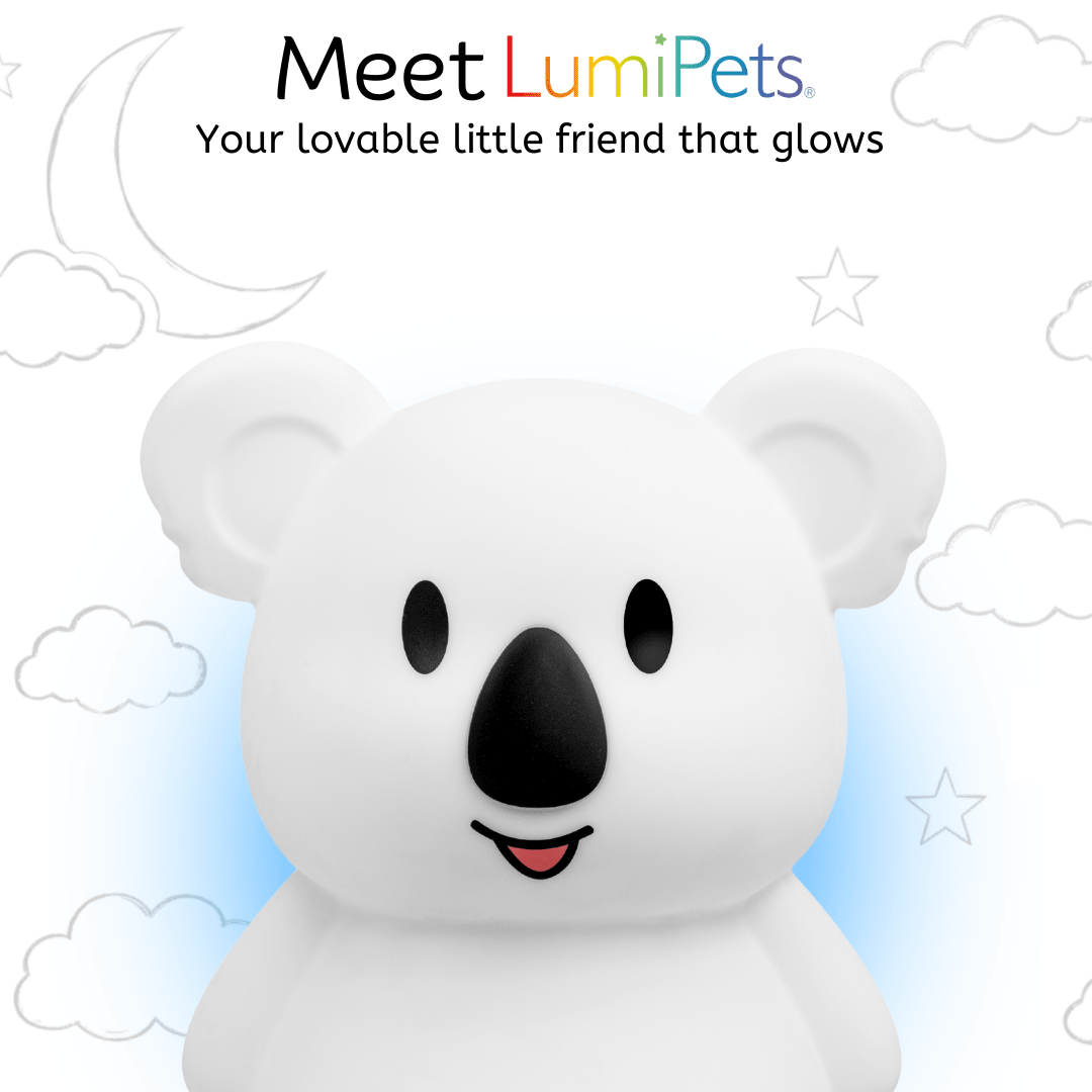 LumiPets® Keith the Koala- Children's Touch Night Light - Quarter Circle AK Boutique