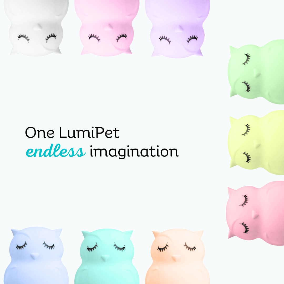 LumiPets® Opal the Owl Night Light - Quarter Circle AK Boutique