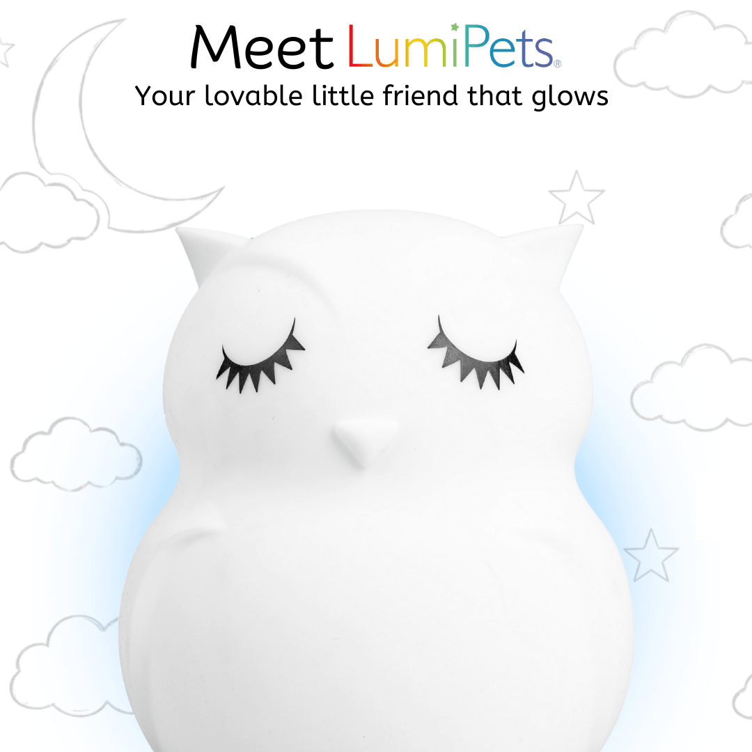 LumiPets® Opal the Owl Night Light - Quarter Circle AK Boutique