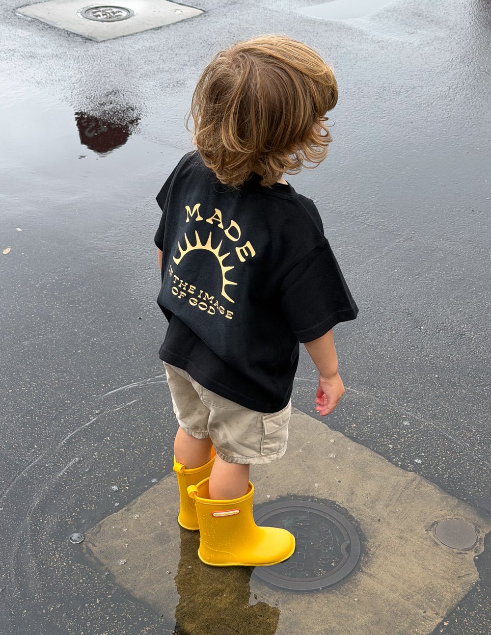 Made in the Image of God Kids Tee - Quarter Circle AK Boutique