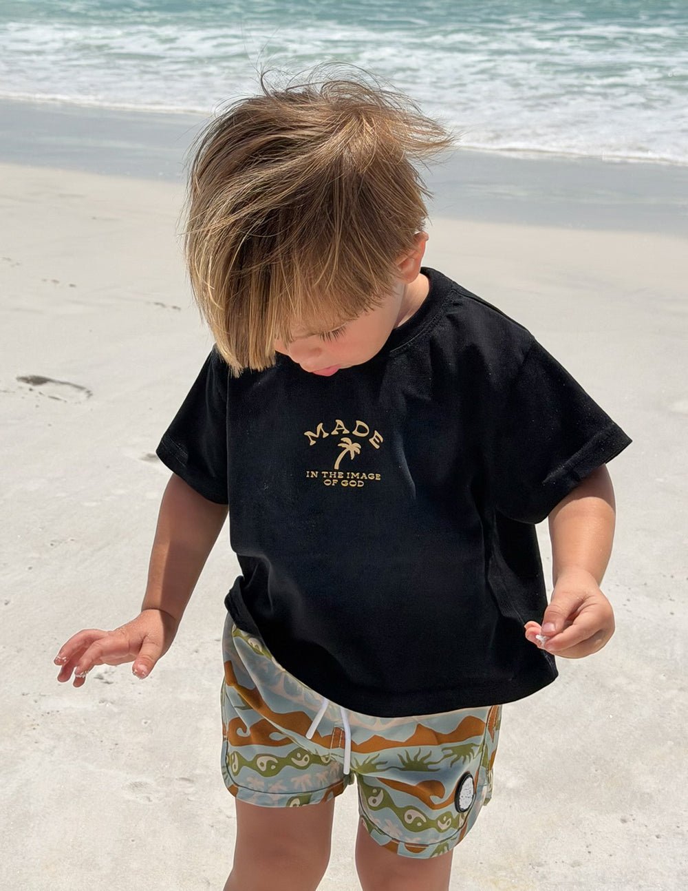 Made in the Image of God Kids Tee - Quarter Circle AK Boutique