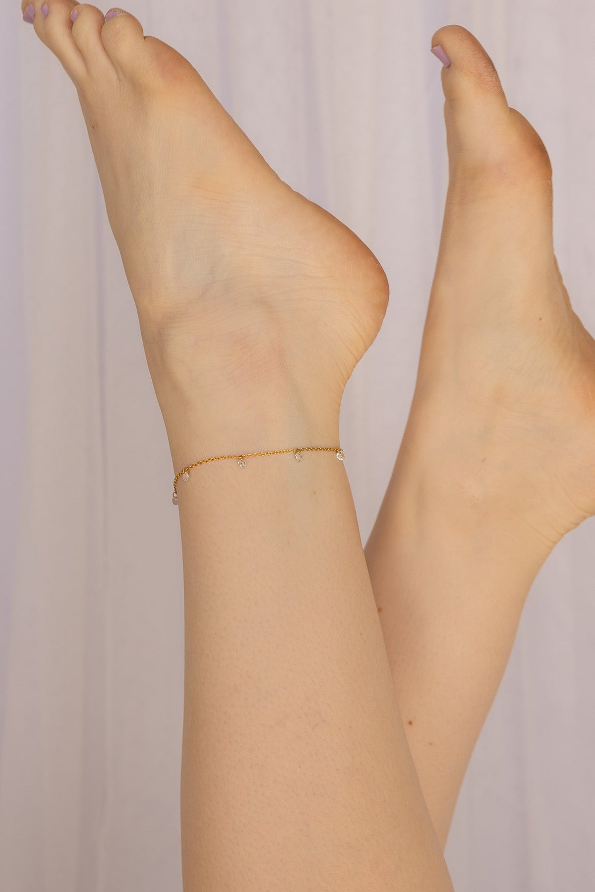 Madison Anklet - Quarter Circle AK Boutique