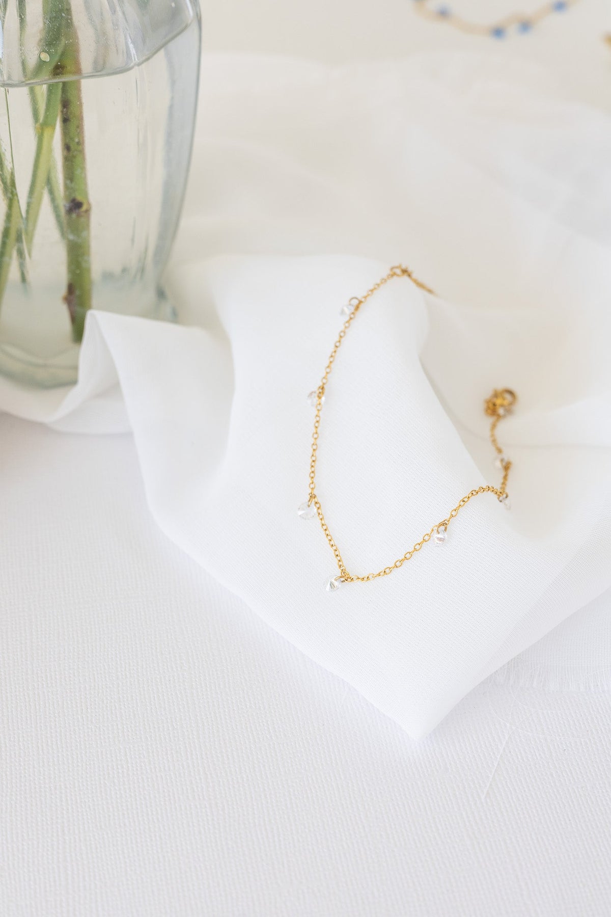 Madison Anklet - Quarter Circle AK Boutique