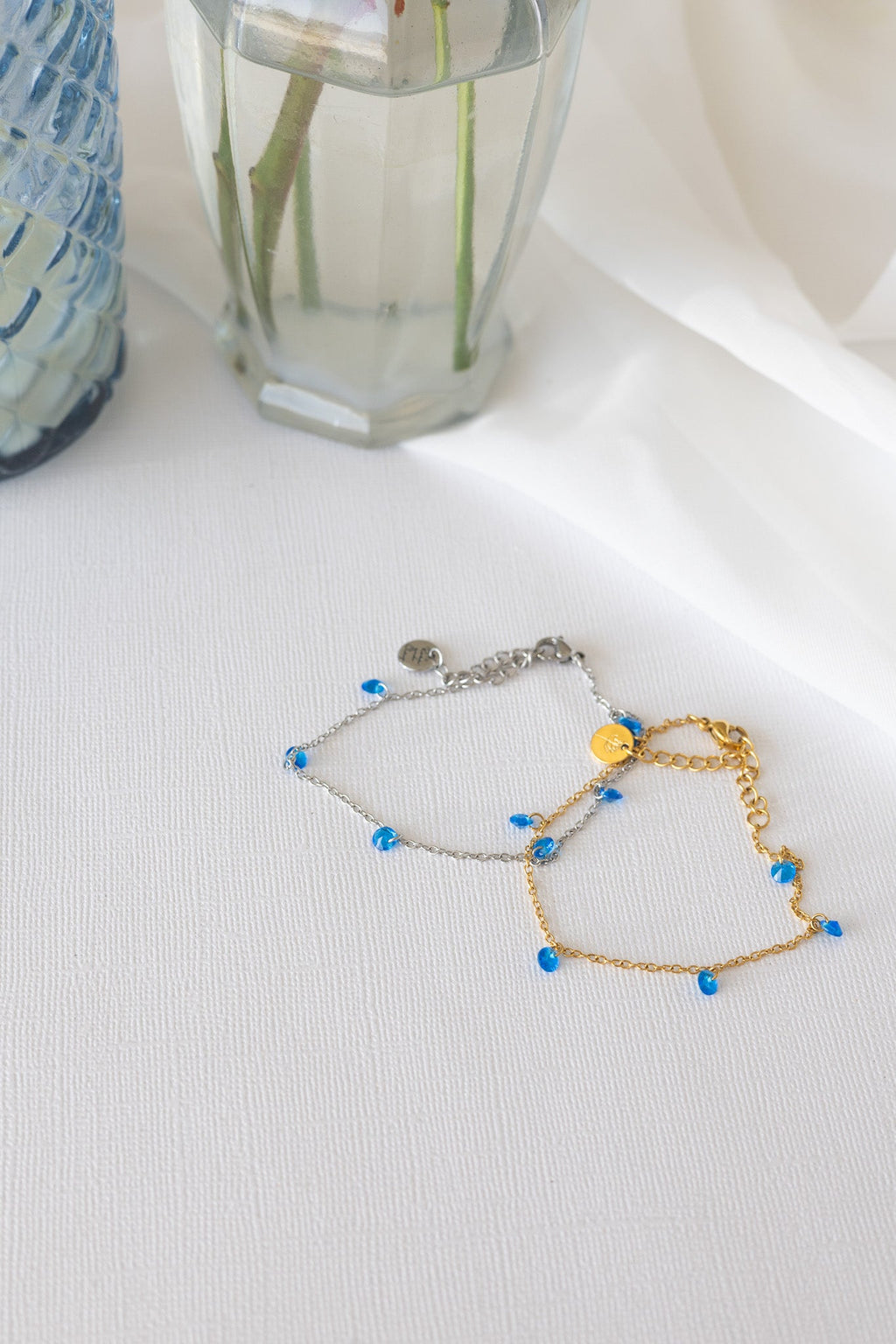 Madison Bracelet in Blue - Quarter Circle AK Boutique