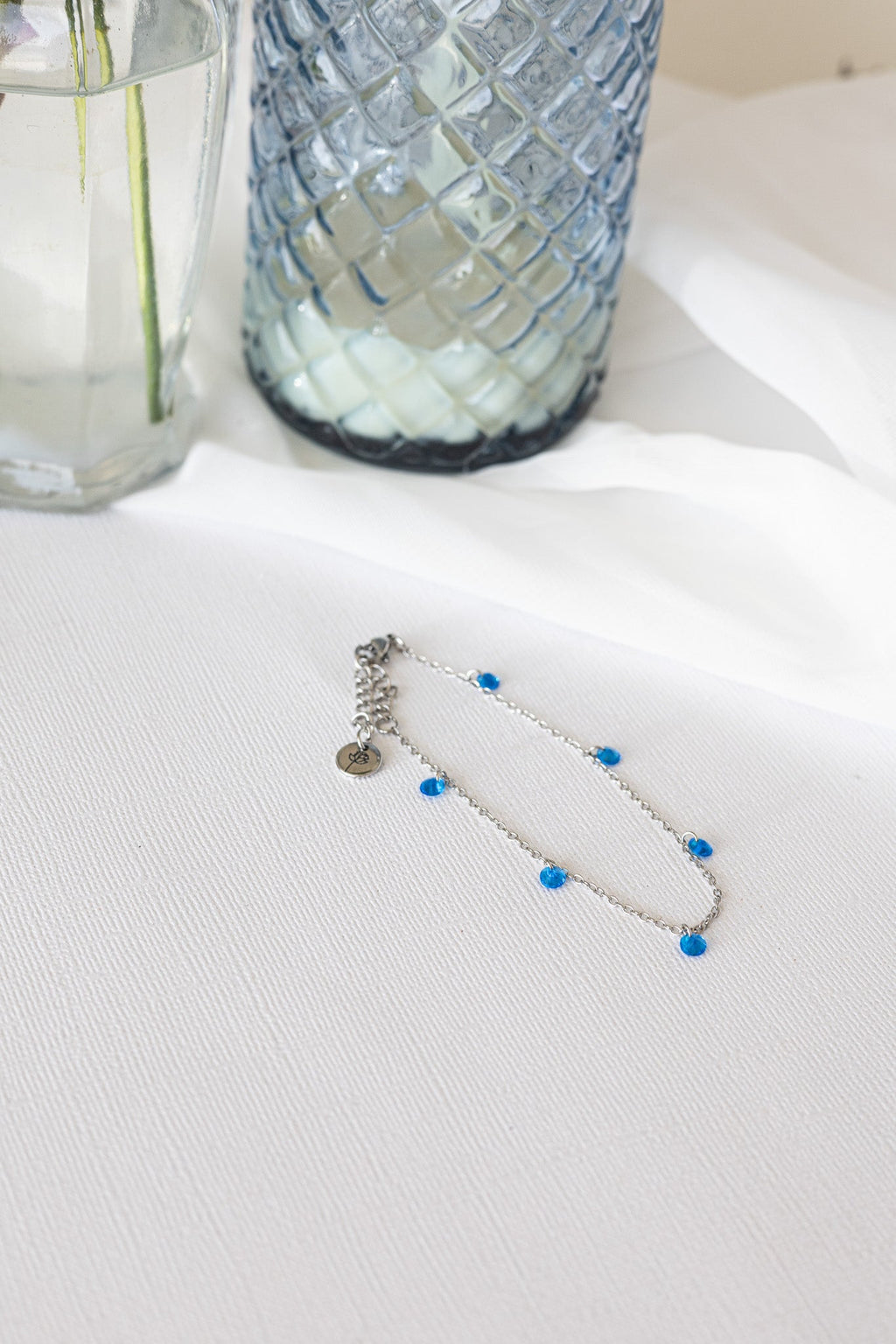 Madison Bracelet in Blue - Quarter Circle AK Boutique