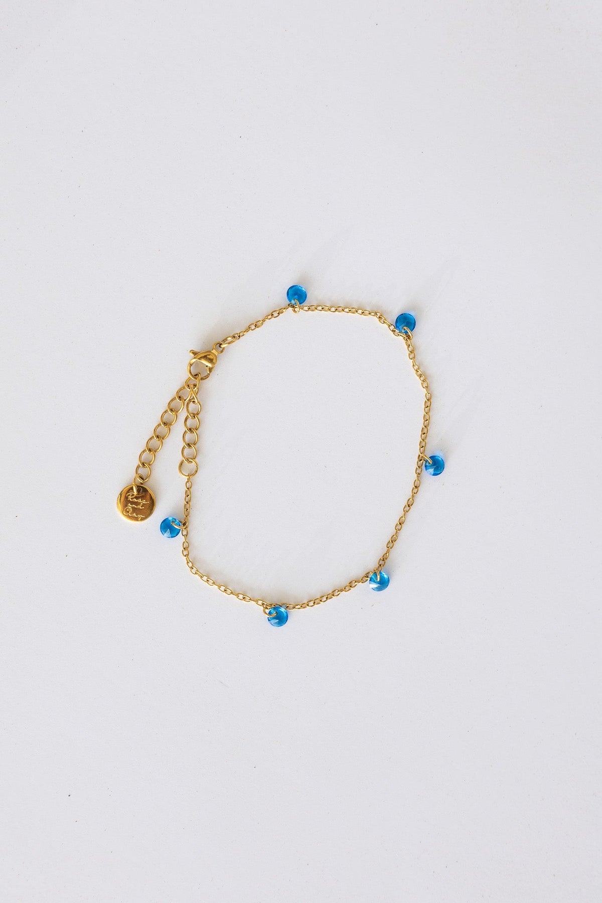 Madison Bracelet in Blue - Quarter Circle AK Boutique