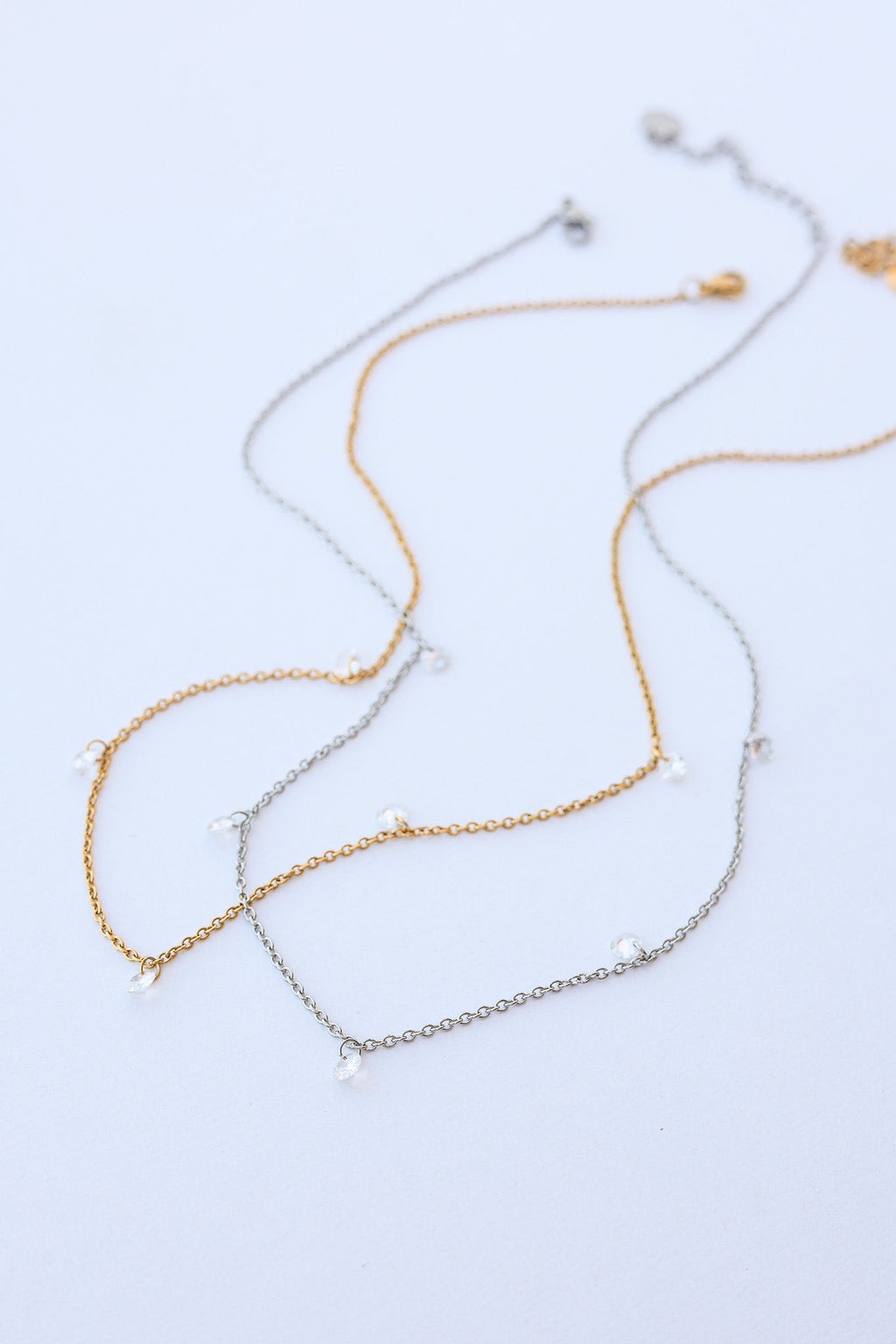 Madison Necklace - Quarter Circle AK Boutique