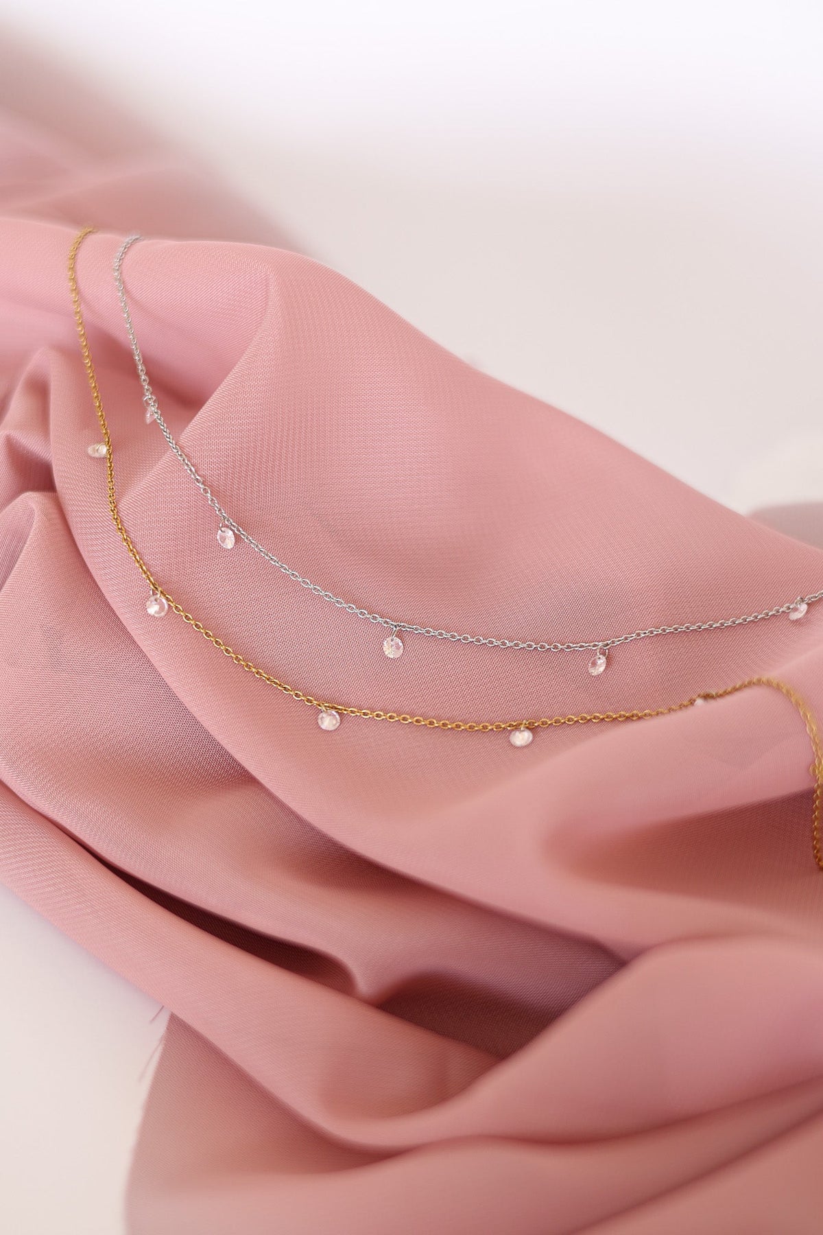 Madison Necklace - Quarter Circle AK Boutique