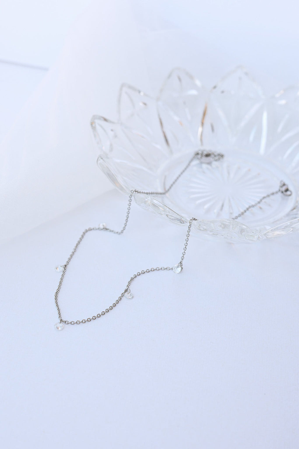 Madison Necklace - Quarter Circle AK Boutique
