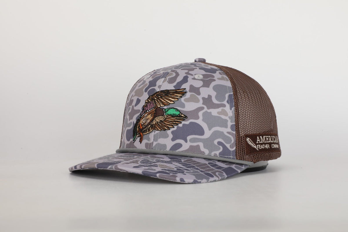 Mallard Rope Snapback Hat - Quarter Circle AK Boutique