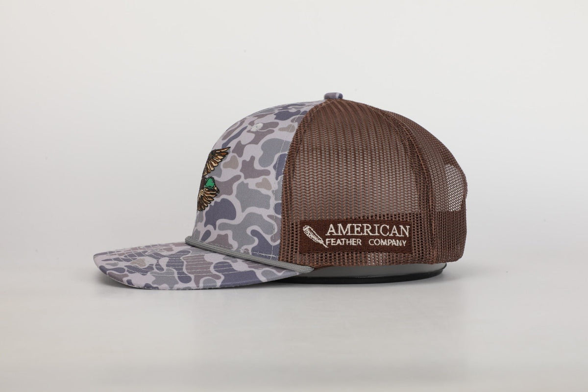 Mallard Rope Snapback Hat - Quarter Circle AK Boutique