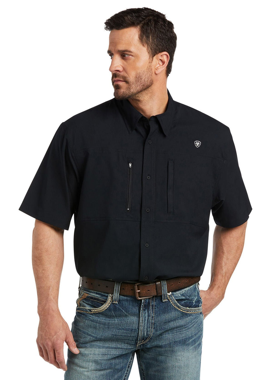 Men's VentTEK Classic Fit Short Sleeve Shirt - Quarter Circle AK Boutique