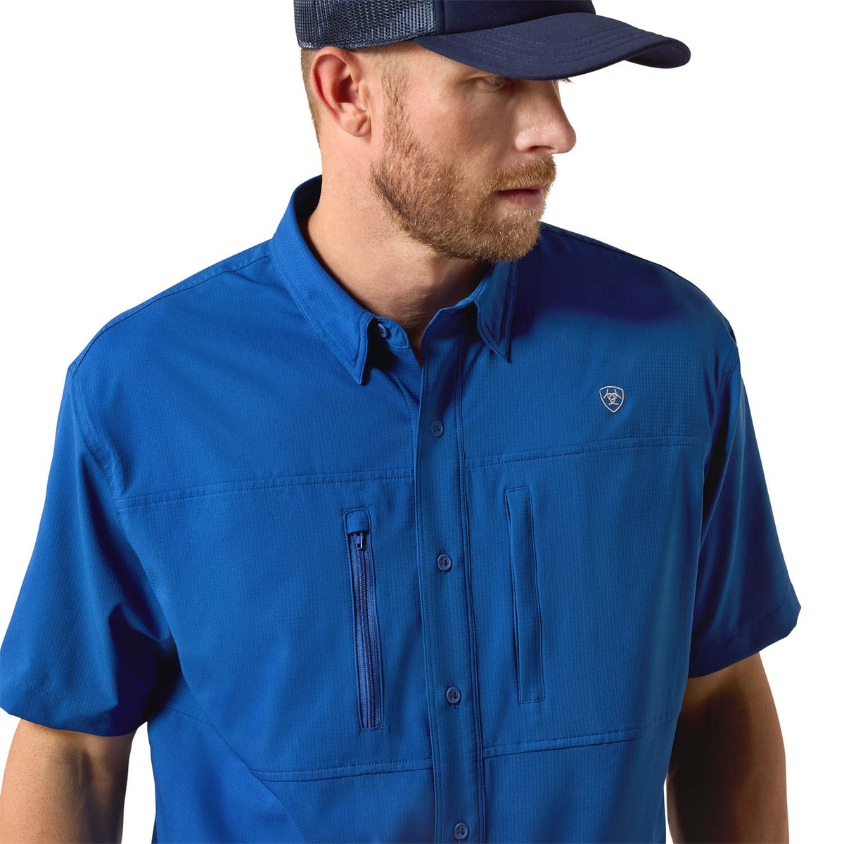 Men's VentTEK Classic Fit Short Sleeve Shirt - Quarter Circle AK Boutique